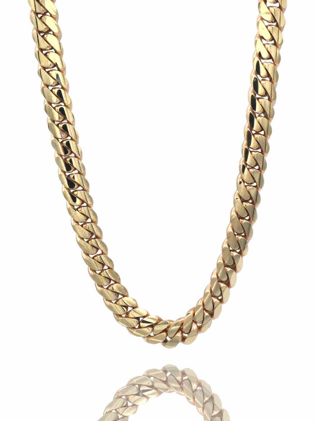 10k Solid Miami Cuban Chains